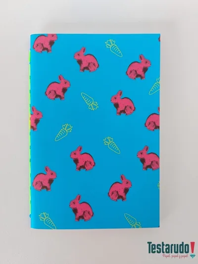 Cuaderno tapa blanda 2 — cuaderno tapa blanda Testarudo, vista frontal