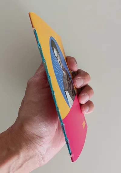 libreta Testarudo con tapa de Frida Kahlo, otra vista