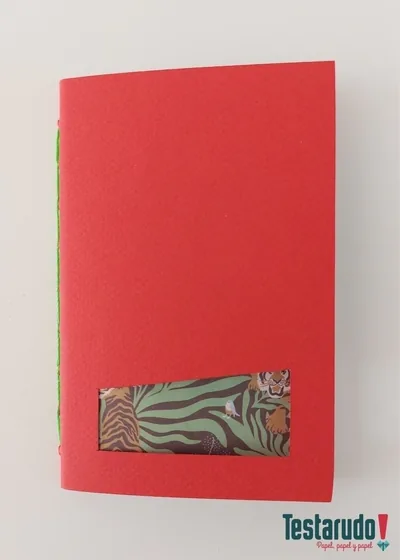 Libreta 13 — libreta Testarudo, vista frontal