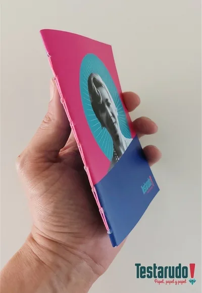 libreta Testarudo con tapa de Storni, otra vista