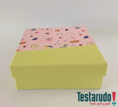 Caja 2 — caja forrada Testarudo, vista frontal