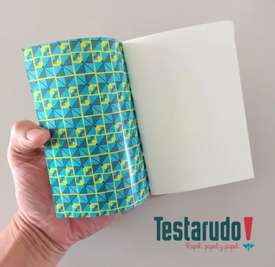 libreta Testarudo con tapa de Cris Miró, otra vista