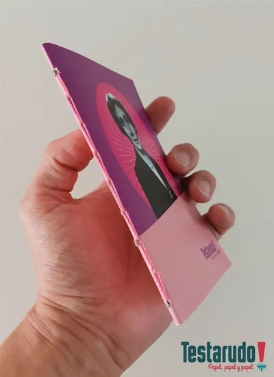 libreta Testarudo con tapa de Woolf, otra vista