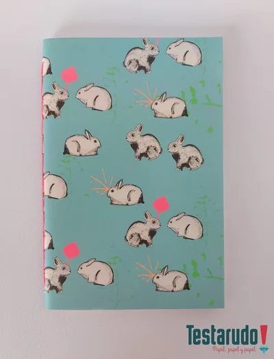 Cuaderno tapa blanda 4 — cuaderno tapa blanda Testarudo, vista frontal