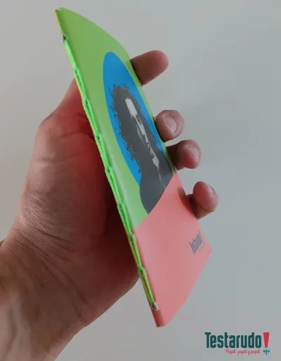 libreta Testarudo con tapa de Fito Páez, otra vista