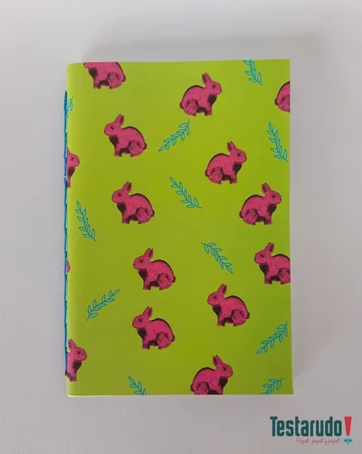Cuaderno tapa blanda 1 — cuaderno tapa blanda Testarudo, vista frontal