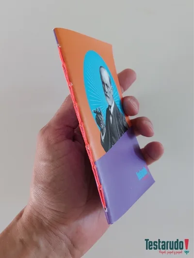 libreta Testarudo con tapa de Freud, otra vista
