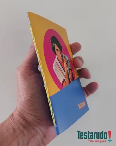 libreta Testarudo con tapa de Sandro, otra vista