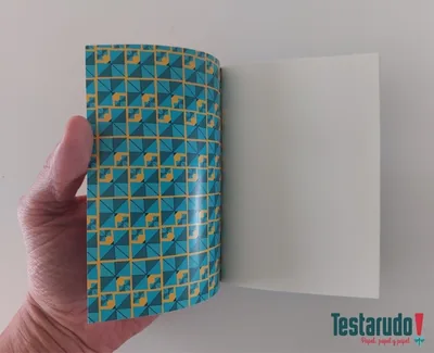 libreta Testarudo con tapa de Sandro, apoyada de costado