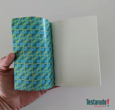 libreta Testarudo con tapa de Fito Páez, otra vista