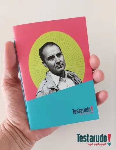libreta Testarudo con tapa de Puig, vista frontal