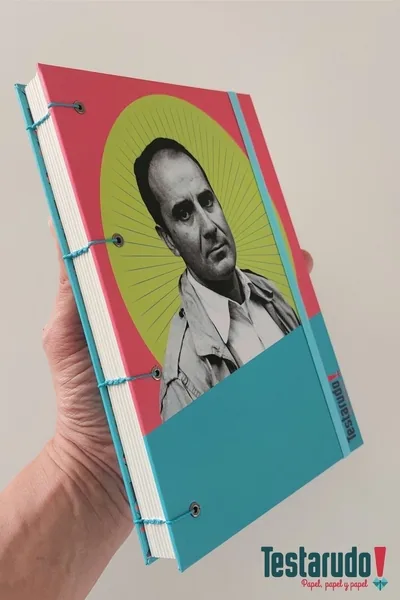 cuaderno copta Testarudo con tapa de Puig, otra vista