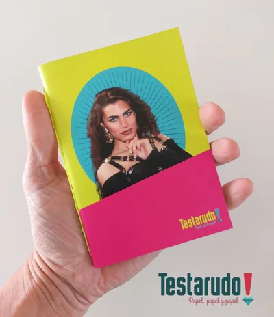 libreta Testarudo con tapa de Cris Miró, otra vista