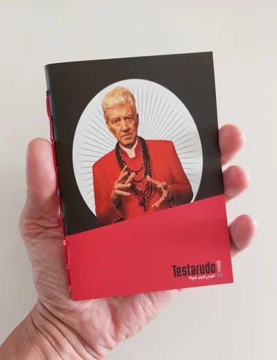 libreta Testarudo con tapa de David Lynch, vista frontal